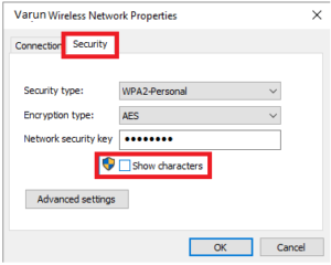 WiFi Password on Windows
