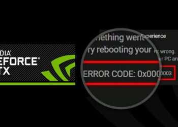 Geforce Experience Error