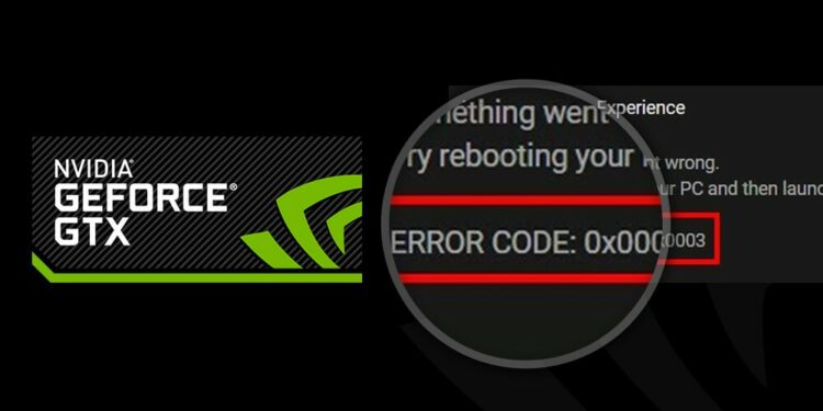 Geforce Experience Error