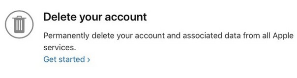 Permanently Delete an Apple ID Account