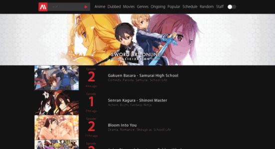 Funimation Alternatives