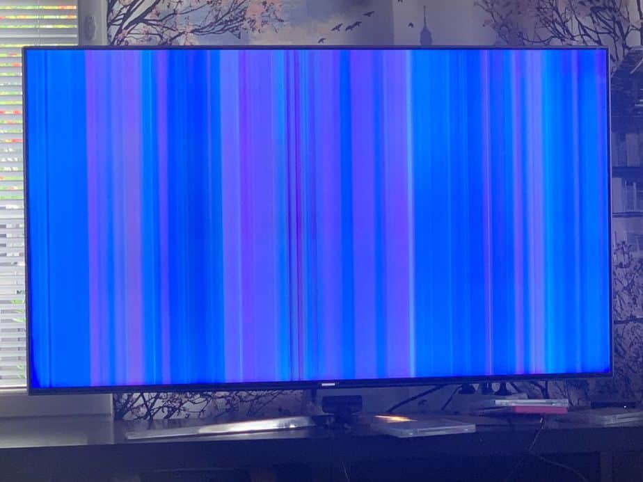 Vertical Lines On TV Screen