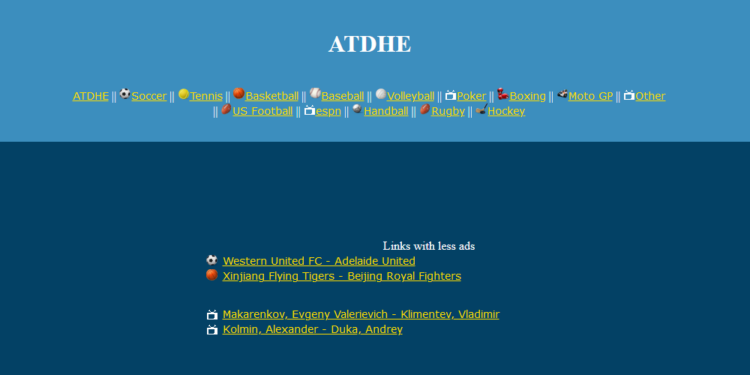 ATDHE Alternatives