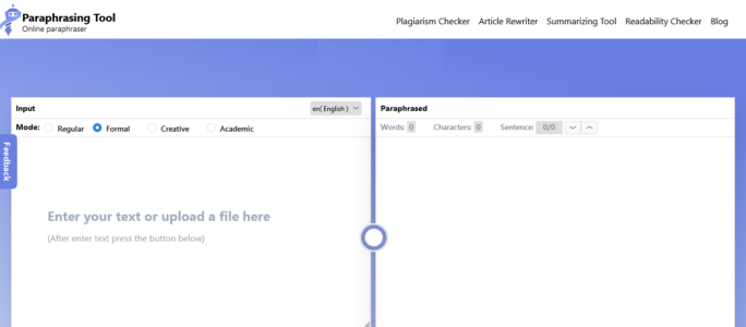 Paraphrasing Tool