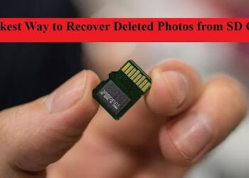 Quickest Way to Recover Deleted Photos from SD Card