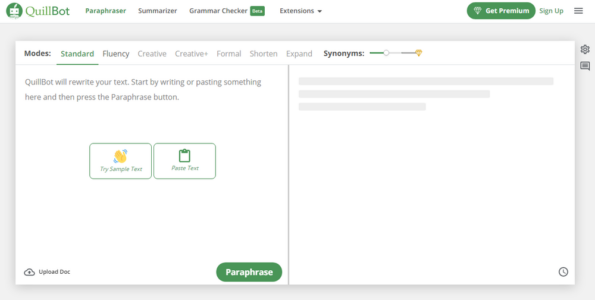 Paraphrasing Tool