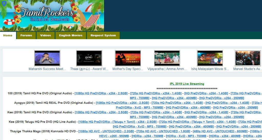 TamilRockers Alternatives