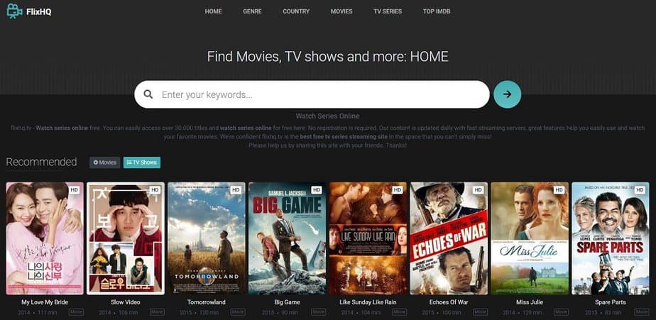 FlixHQ Alternatives