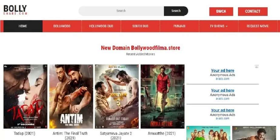 Bollyshare Alternatives