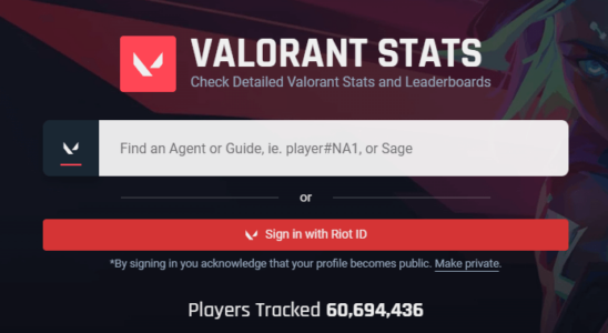 Valorant Tracker