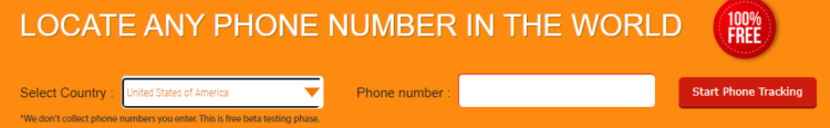 Phone Number Tracker