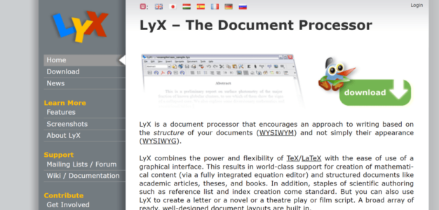 LaTeX Editors