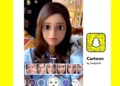Send a Snap with the Cartoon Face Lens
