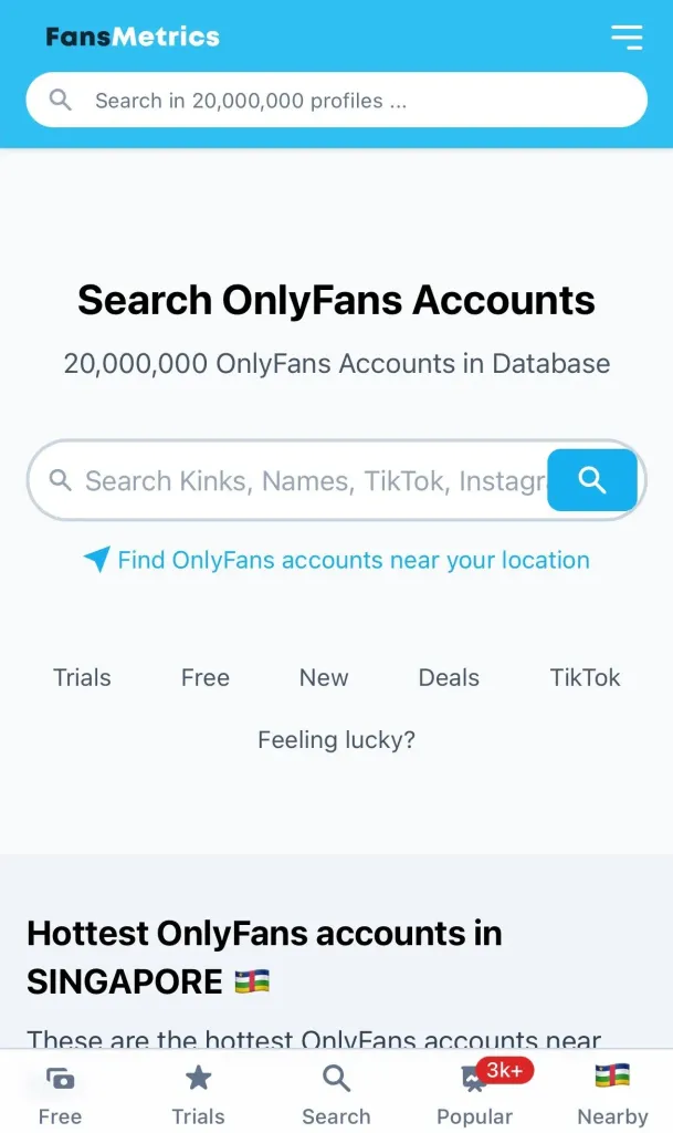 OnlyFans Search Tools